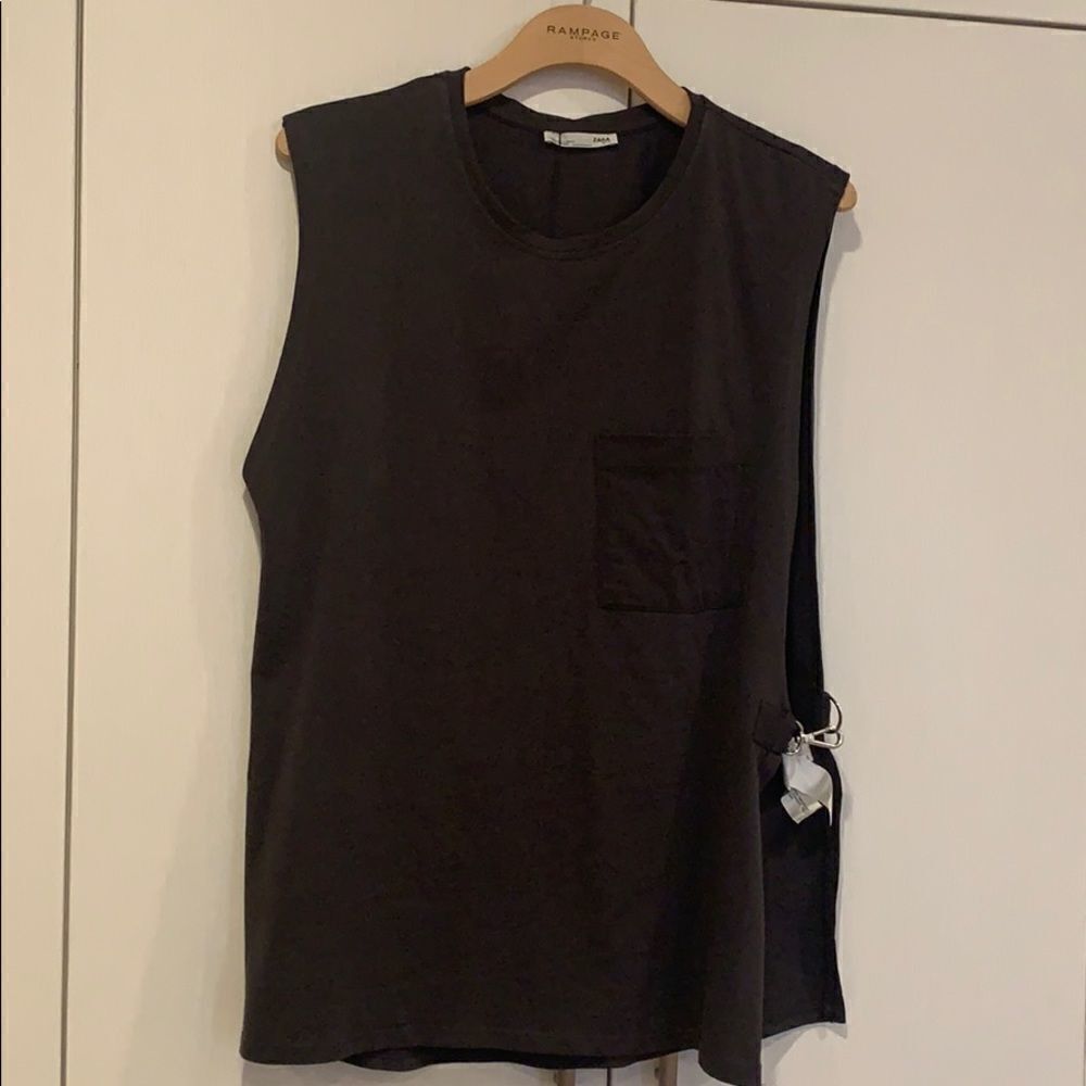 Zara open side top